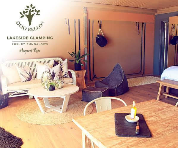 Olio Bello Lakeside Glamping Cowaramup ภายนอก รูปภาพ